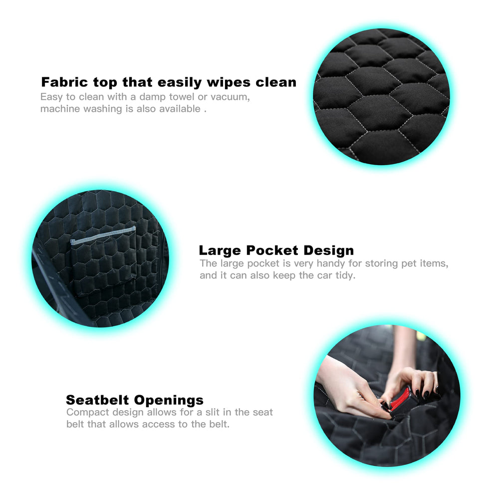 Meginc poche de rangement intégrée pour accessoires et petits objets.