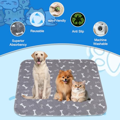 MeiAid Puppypad absorption avancee, garde les sols secs lors d'accidents.