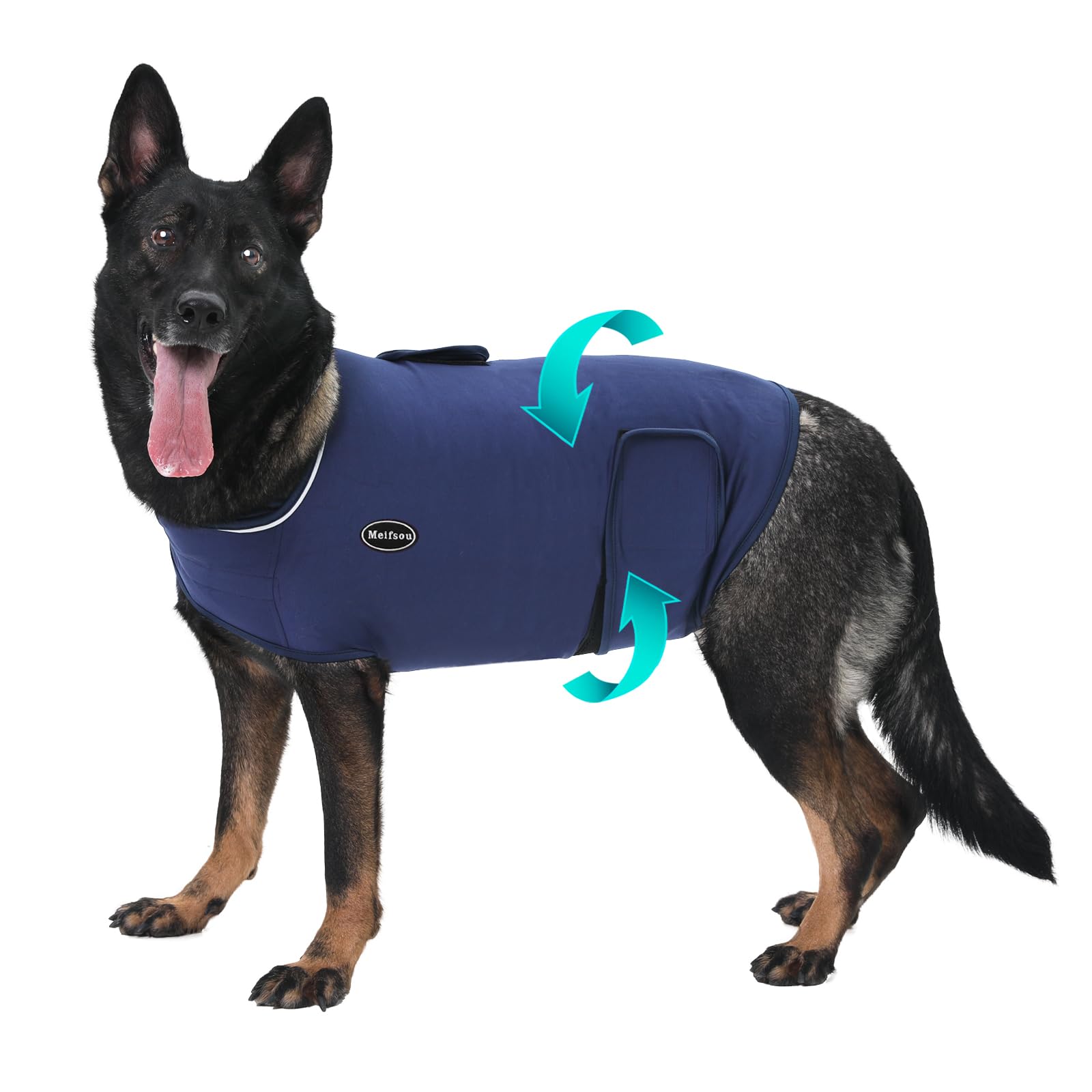 Gilet Meifsou pour chien lavable en machine et pratique
