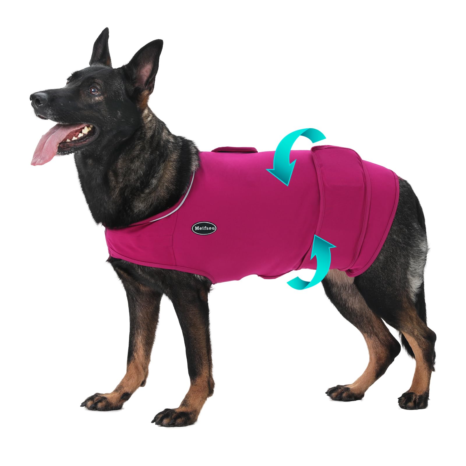 Gilet Meifsou en utilisation lors de voyages et orages