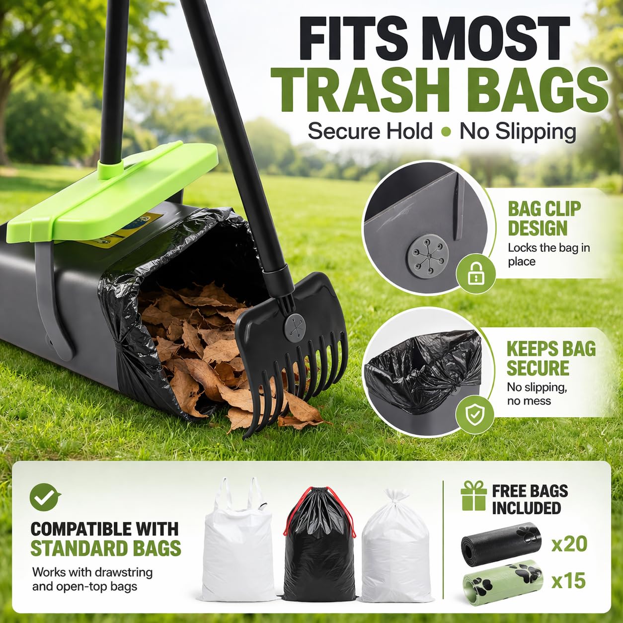 Meijubol manche-long-46-pouces: geste fluide pour éviter de se pencher.