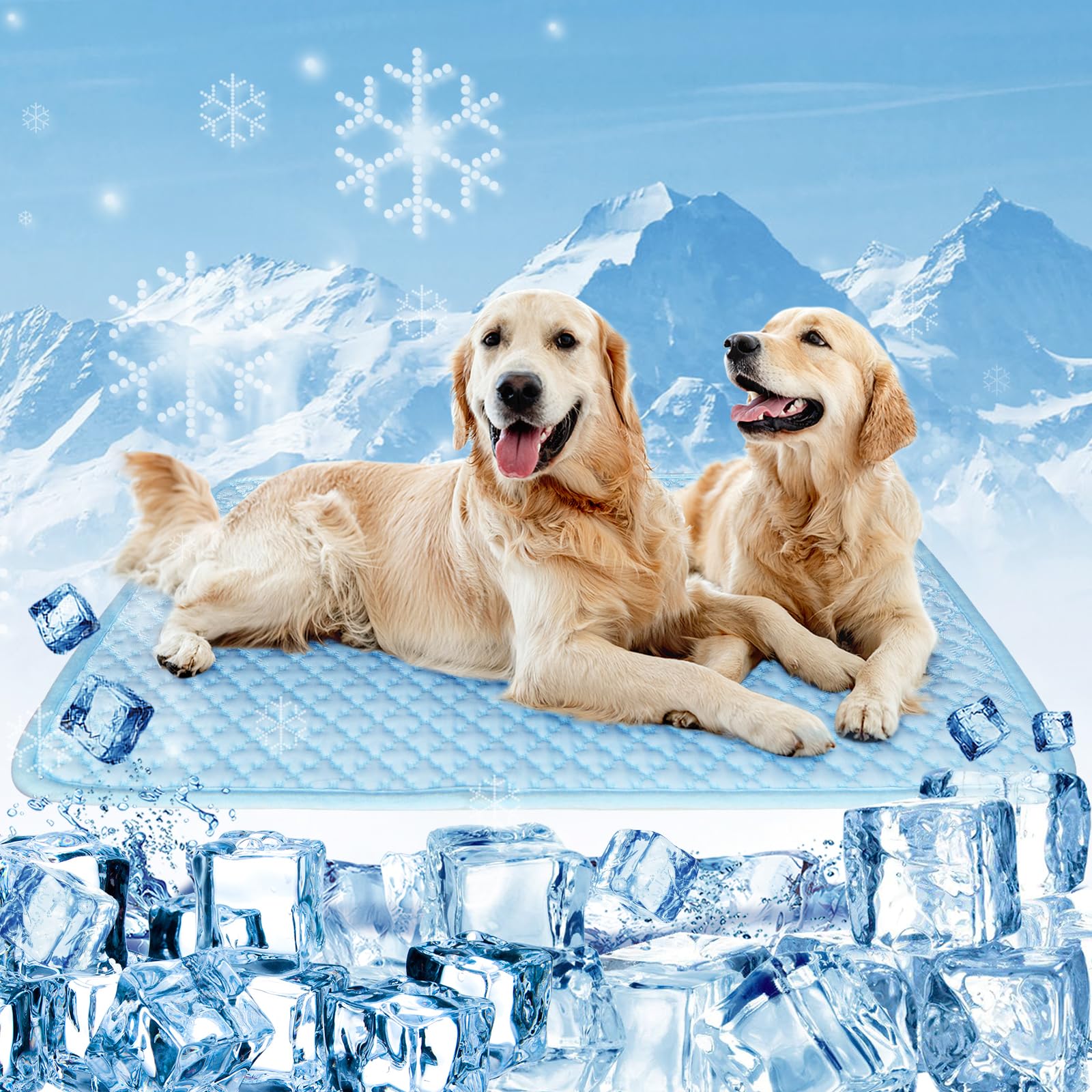 MeiLiMiYu coussin-refroidissant chien: surface douce et fraîcheur immédiate.