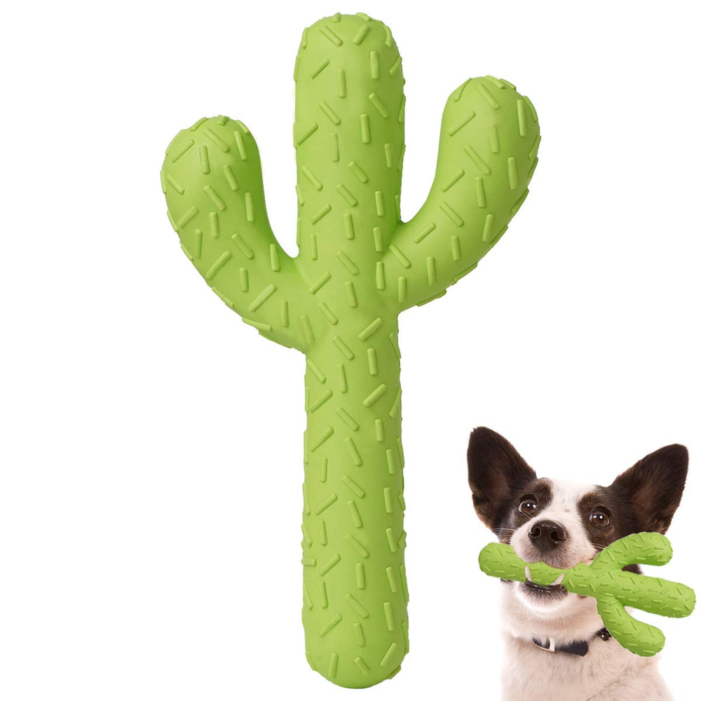 MewaJump cactus: jouet stimulant et durable pour chien.