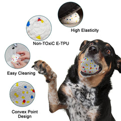 Balles MEKAPLE 2-5 pouces durables adaptées aux morsures agressives.