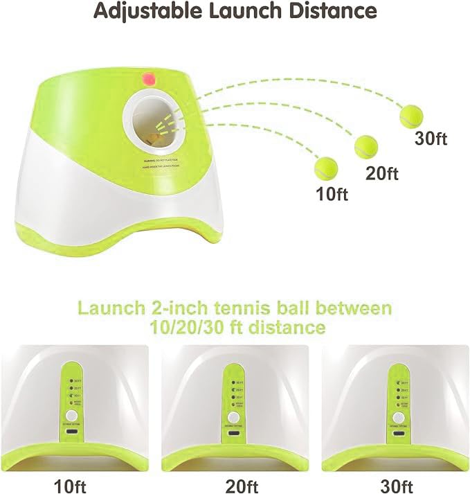 Balles mini tennis MEKAPLE de 2 pouces, prêtes à rapporter