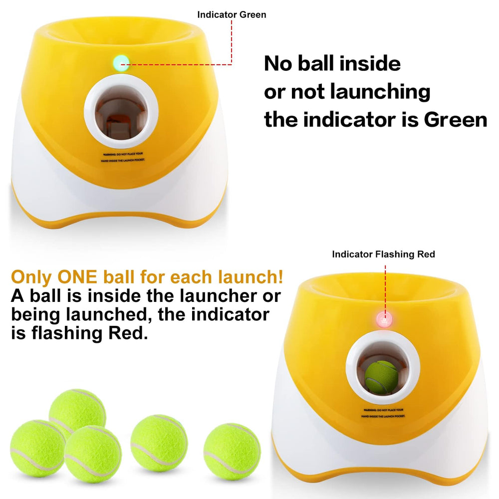 Balles mini tennis MEKAPLE de 2 pouces prêt-à-lancer.