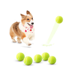 Balle MEKAPLE mini 2 pouces, idéale pour rapporter le ballon avec petits chiens.