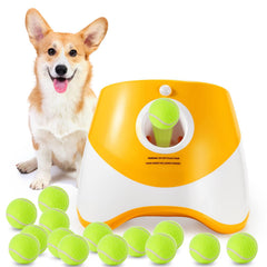 MEKAPLE lanceur-balles-chien-automatique en action facilitant le jeu.
