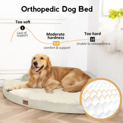 MEKIY couverture amovible et lavable facilite l’entretien du lit-chien.