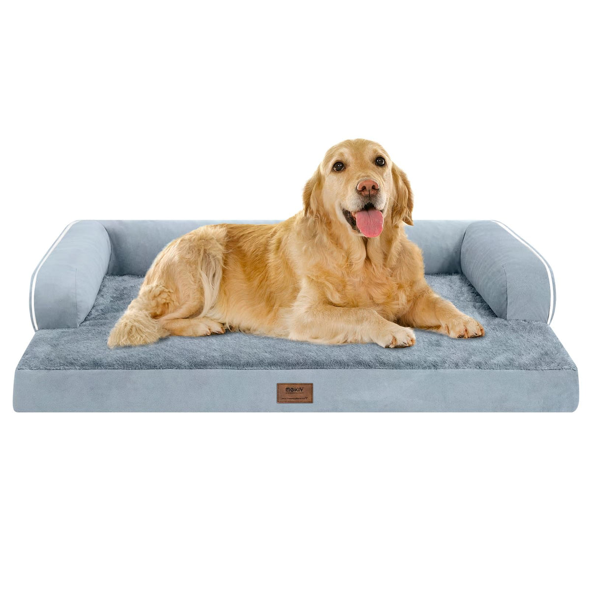 MEKIY lit orthopédique en mousse 28D soutient les muscles du chien XL