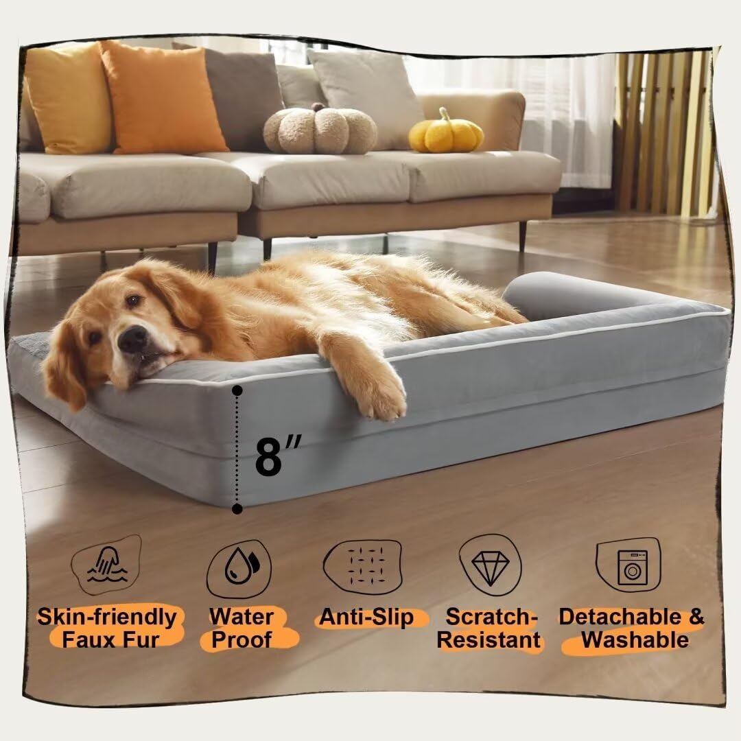 MEKIY matelas en velours doux avec fond antidérapant