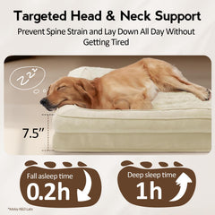 MEKIY mousse haute densité assure un soutien durable pour le repos.