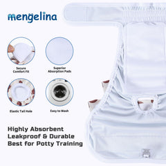 Mengelina – lavage facile et réutilisable – entretien simple.