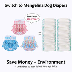 Mengelina couches pour chiot, solution réutilisable et économique