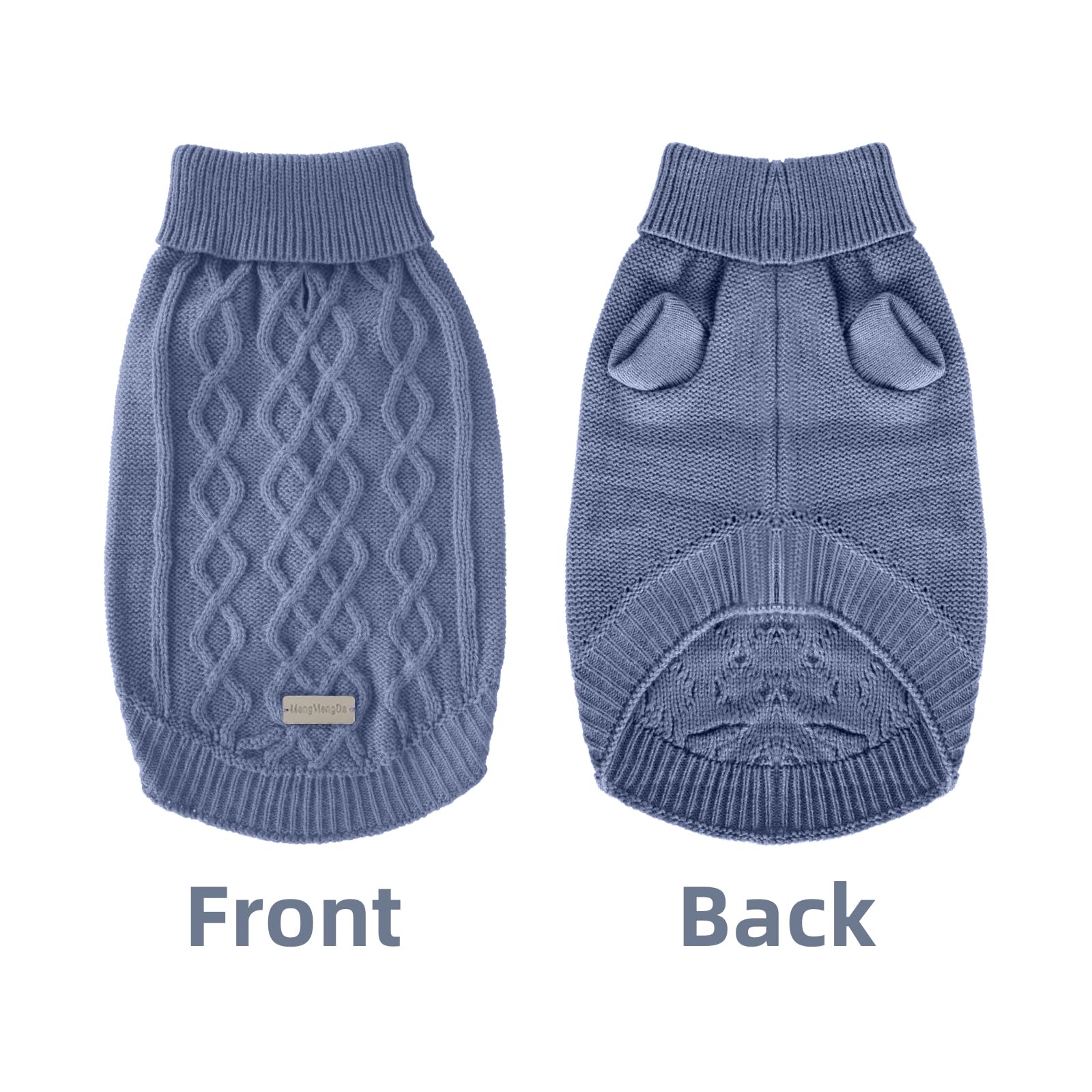 Motif jacquard MengMengDa, style discret et douceur du tricot.