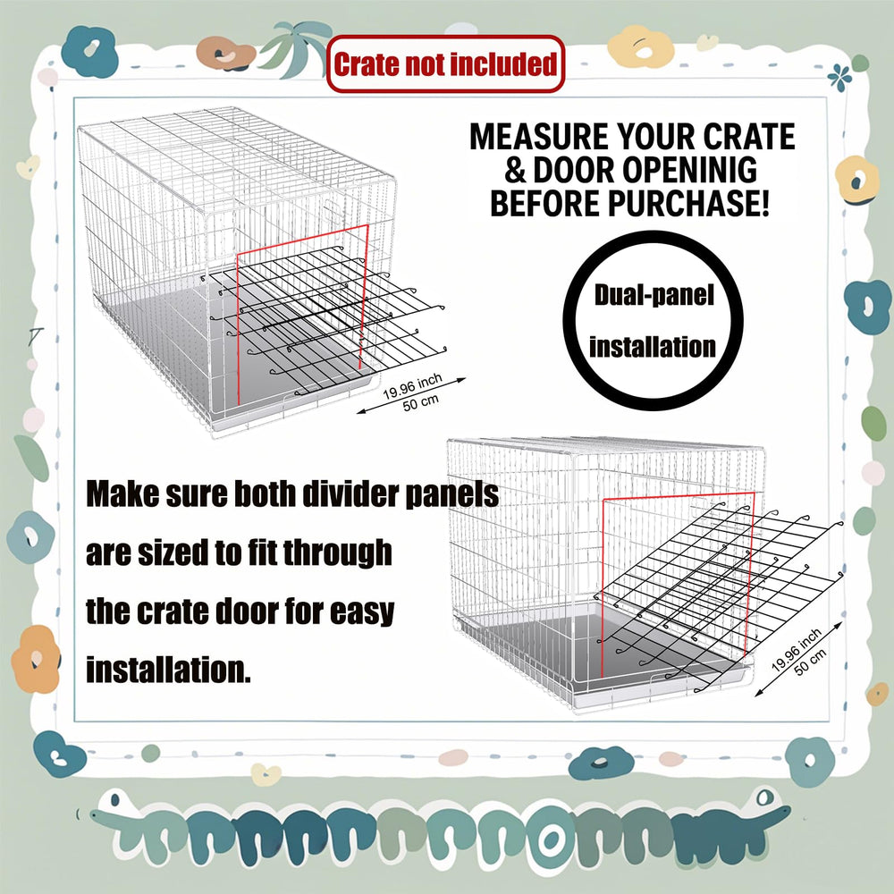 Diviseur Mengster cage-chien, hauteur 28 pouces, sécurité et stabilité.