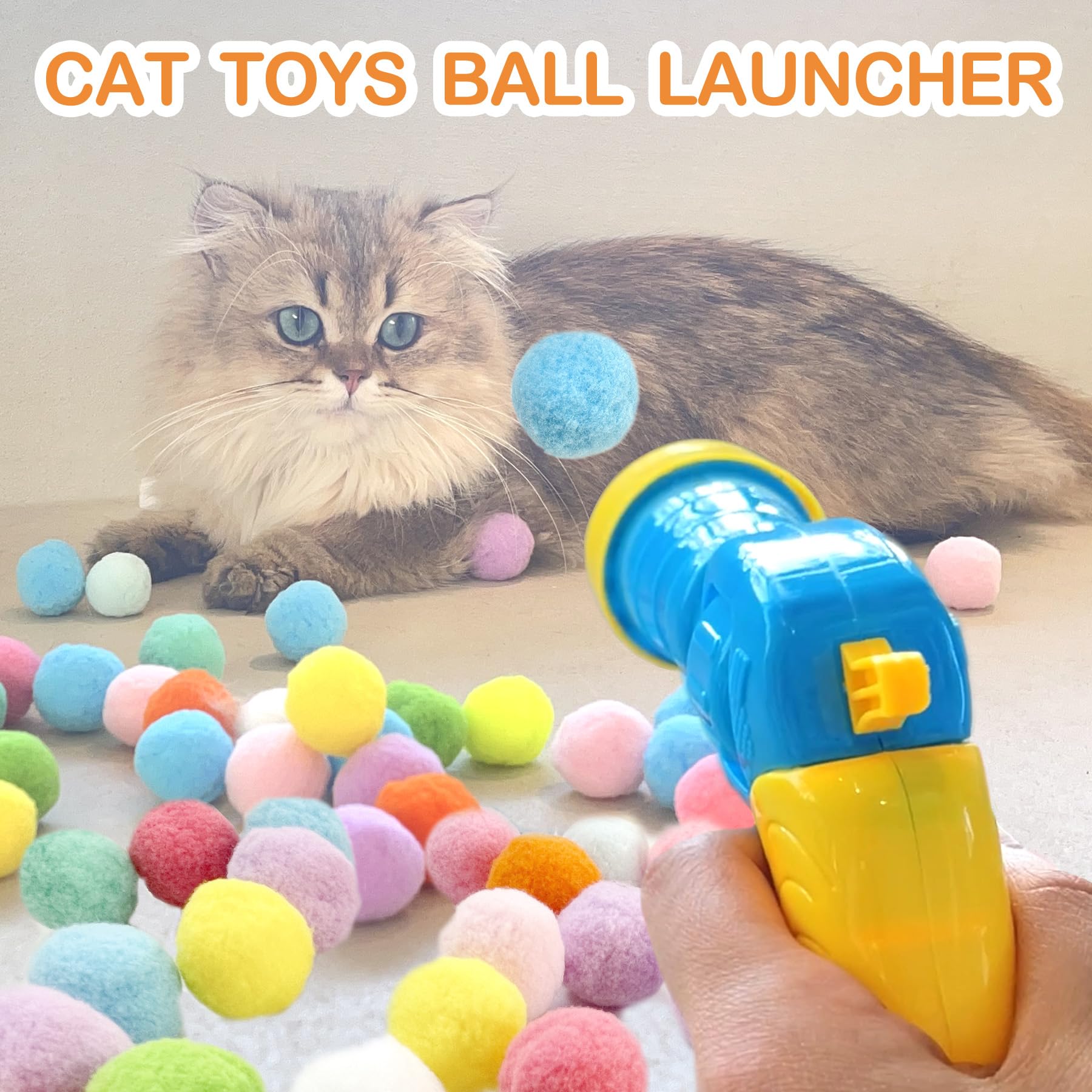 MeoHui balles-chat-peluche-douces, douceur sûre pour les sessions de jeu.