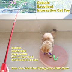 MeoHui plumes chat récharges stimulent l’instinct de chasse.