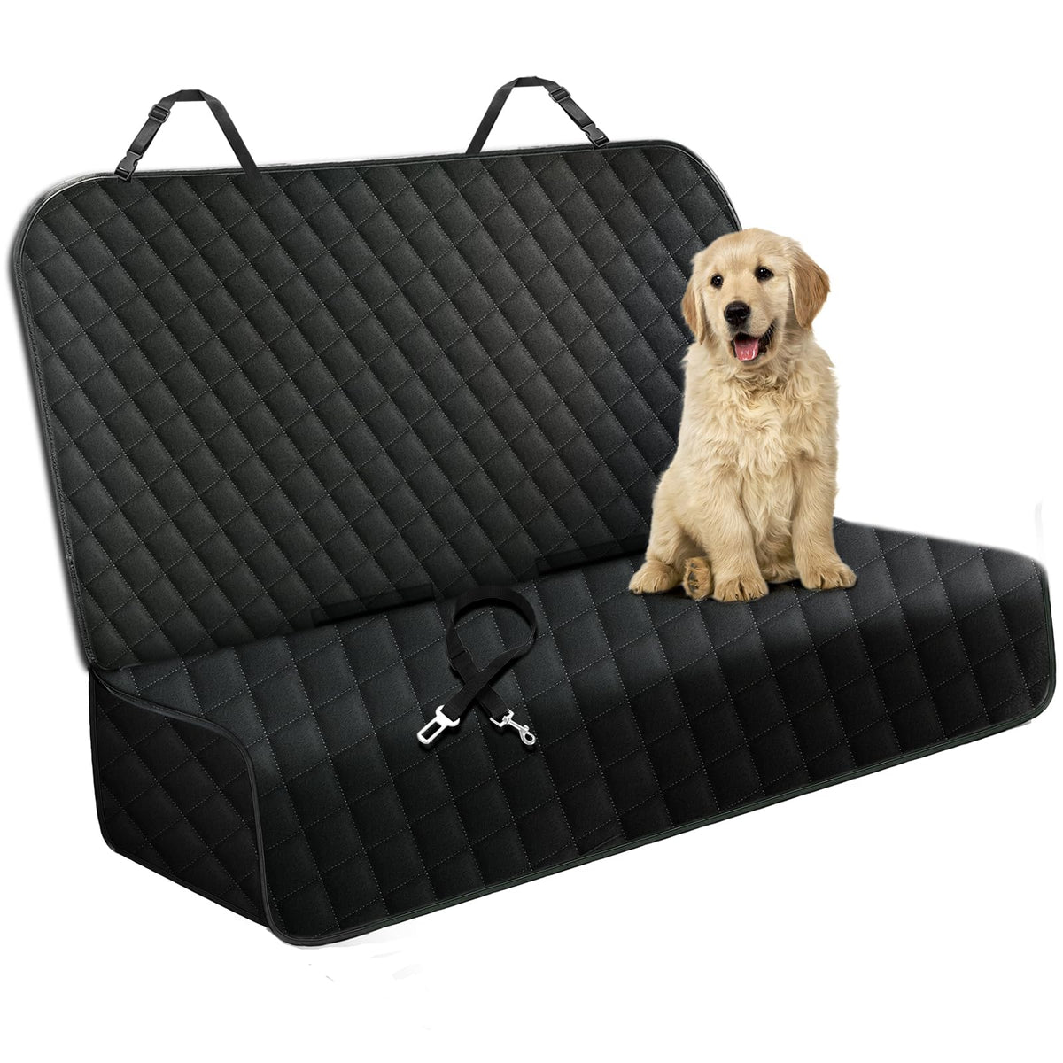 Meolsaek couverture de siège arrière chien imperméable pour protéger les sièges