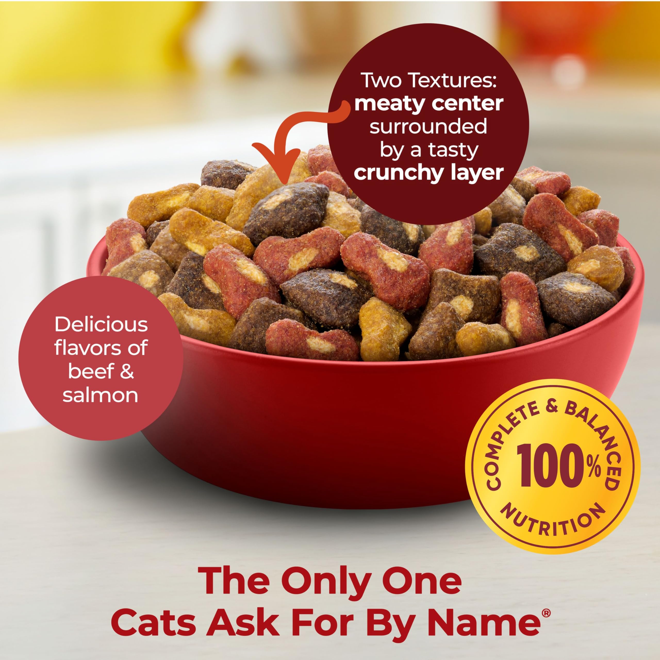 Meow Mix Bol Repas Chat: bol prêt à servir pour un repas quotidien.