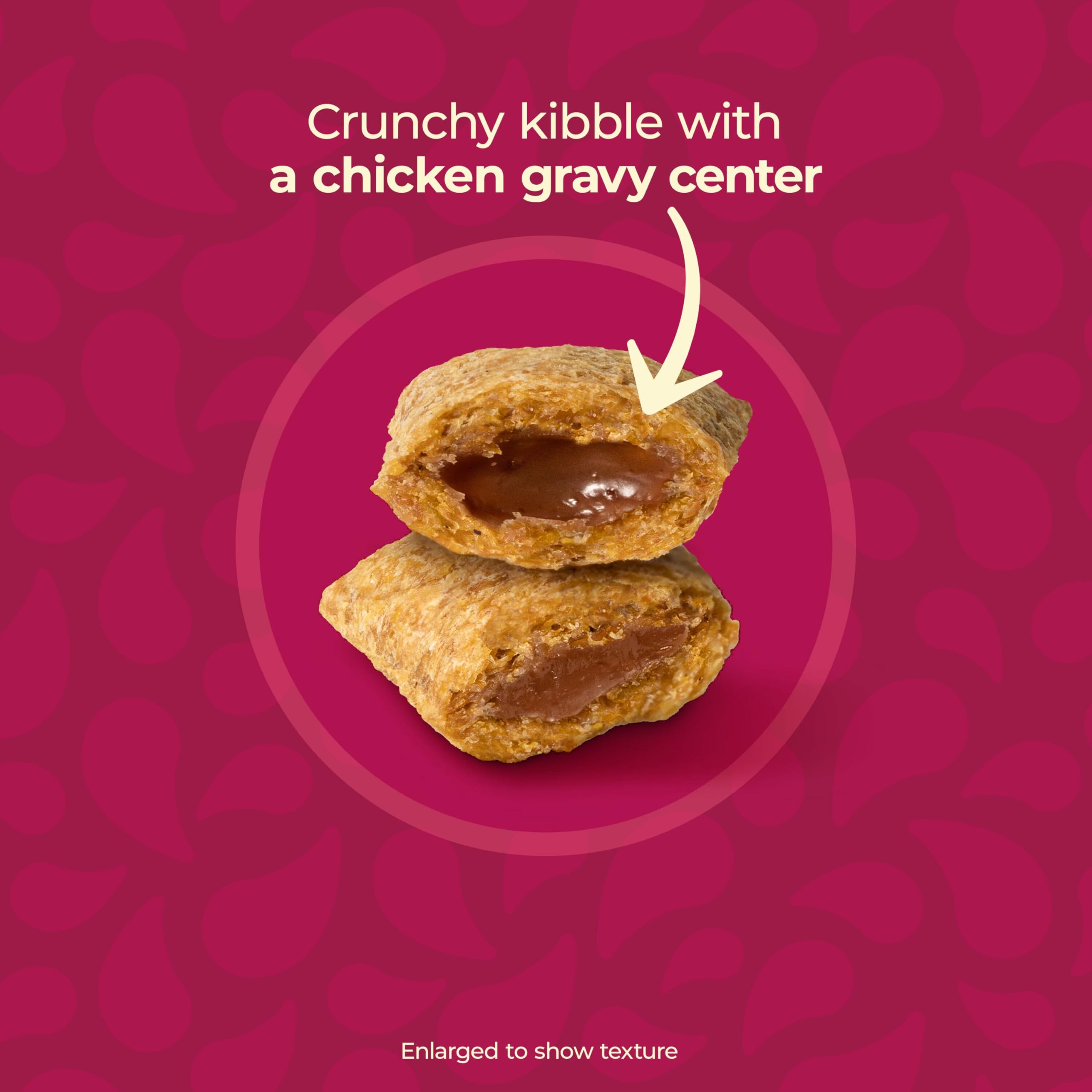 Protéine de haute qualité dans Meow Mix Gravy Bursts pour soutenir les muscles.