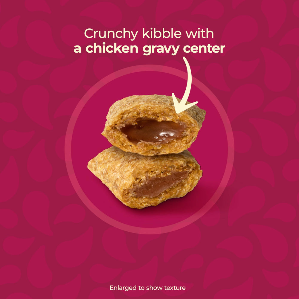 Protéine de haute qualité dans Meow Mix Gravy Bursts pour soutenir les muscles.