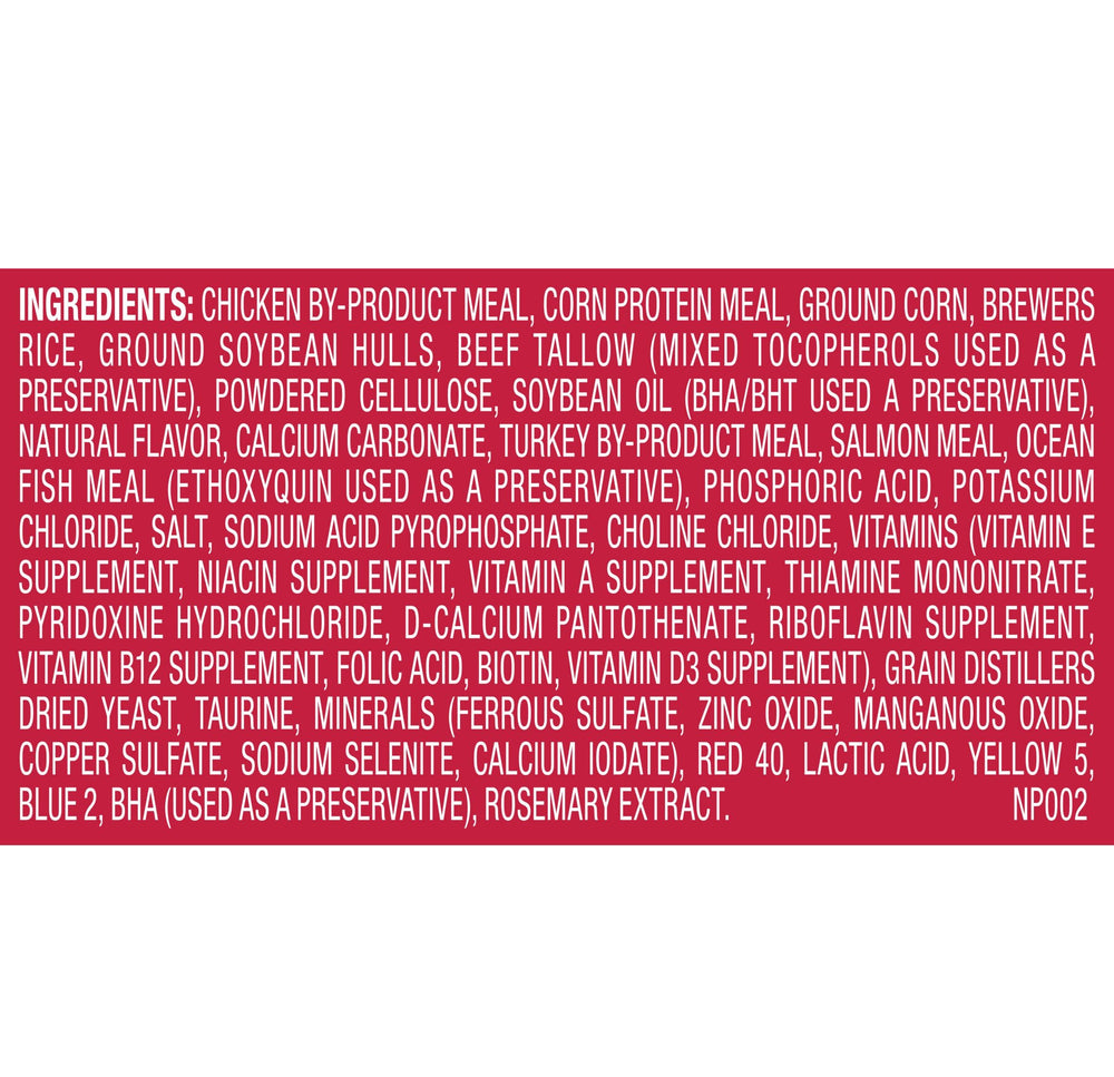 Meow Mix Ingrédients origin USA: traçabilité et qualité des ingrédients.