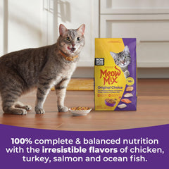 Meow Mix Original Choice – protéines de haute qualité soutenant les muscles félins