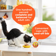 Meow Mix Paté en Sauce, sauce savoureuse qui ravit les papilles.