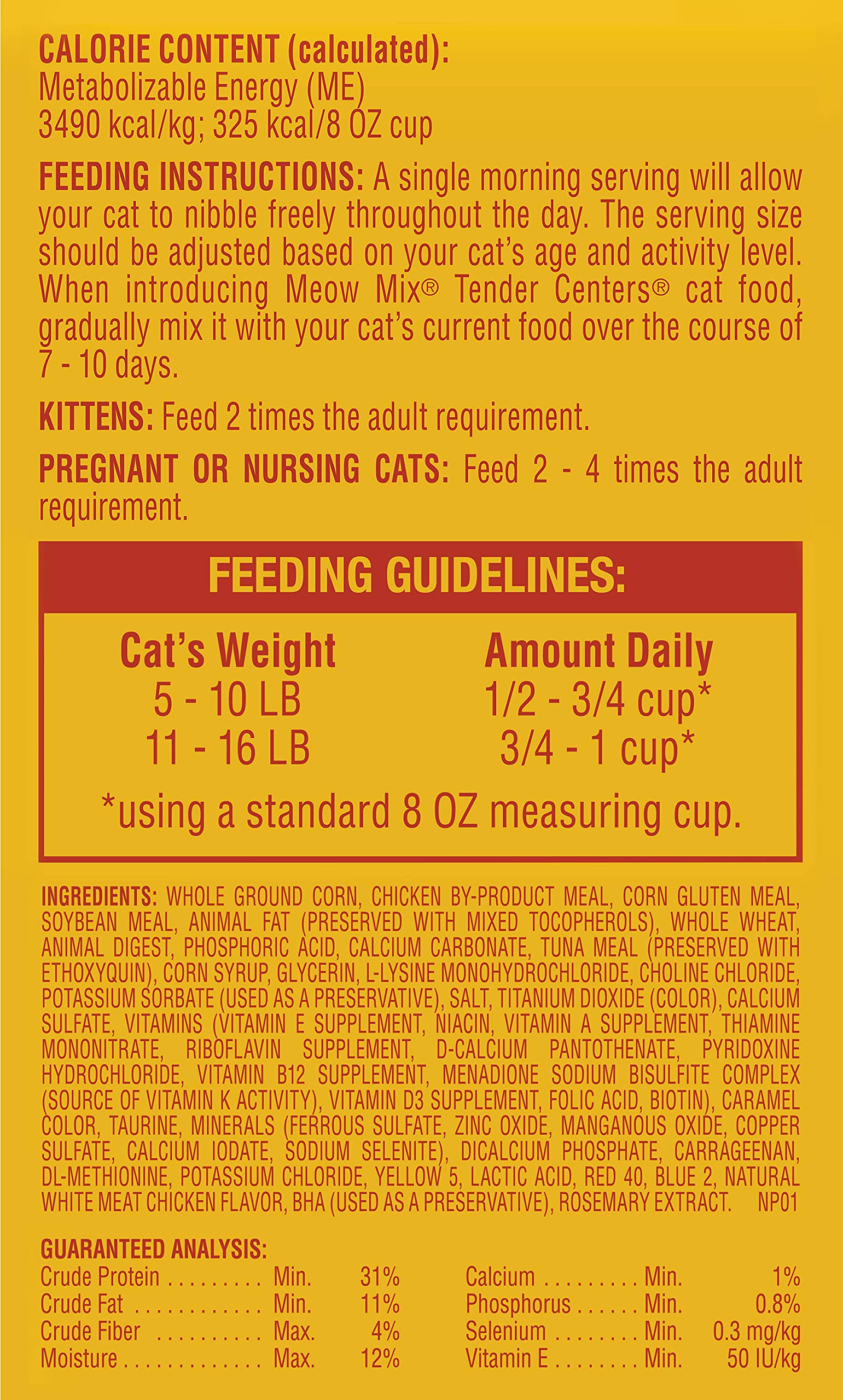 Nutrition équilibrée avec 40 vitamines et minéraux pour le quotidien des chats.