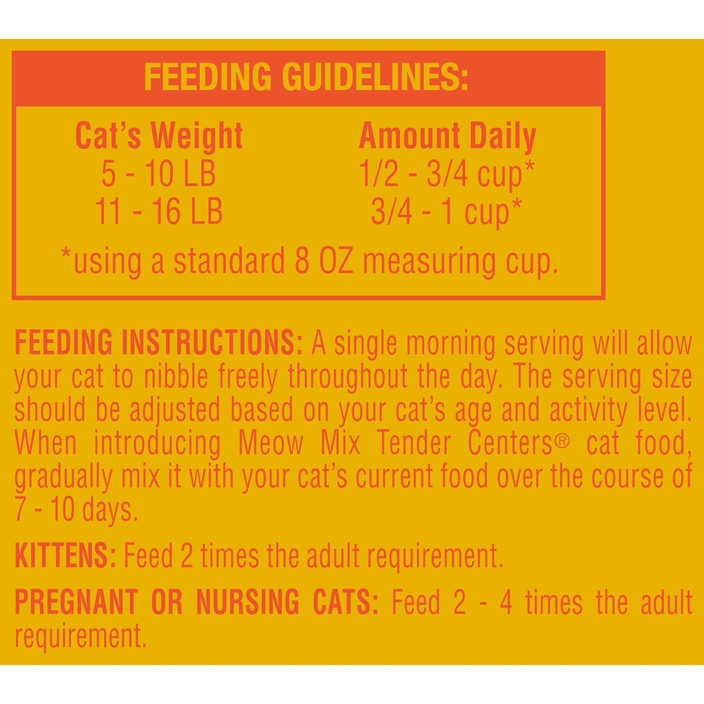 Meow Mix Tender Centers fabriqué aux États-Unis, qualité et traçabilité.