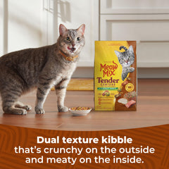 Meow Mix Tender Centers pepites vitalite apportant antioxydants et vitamines.