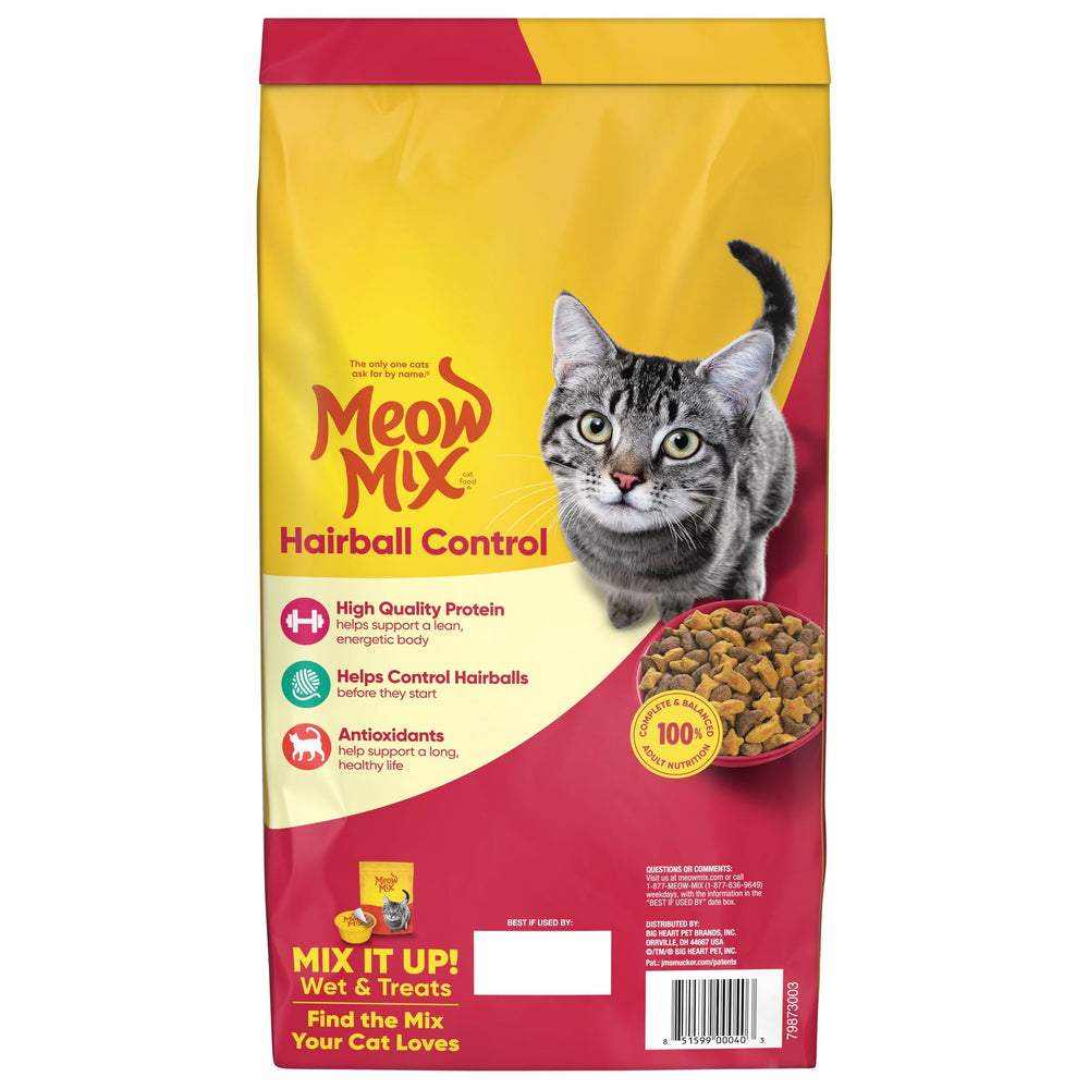 Meow Mix Vitamines-mineraux-aminoacides: nutrition complete pour chats adultes.