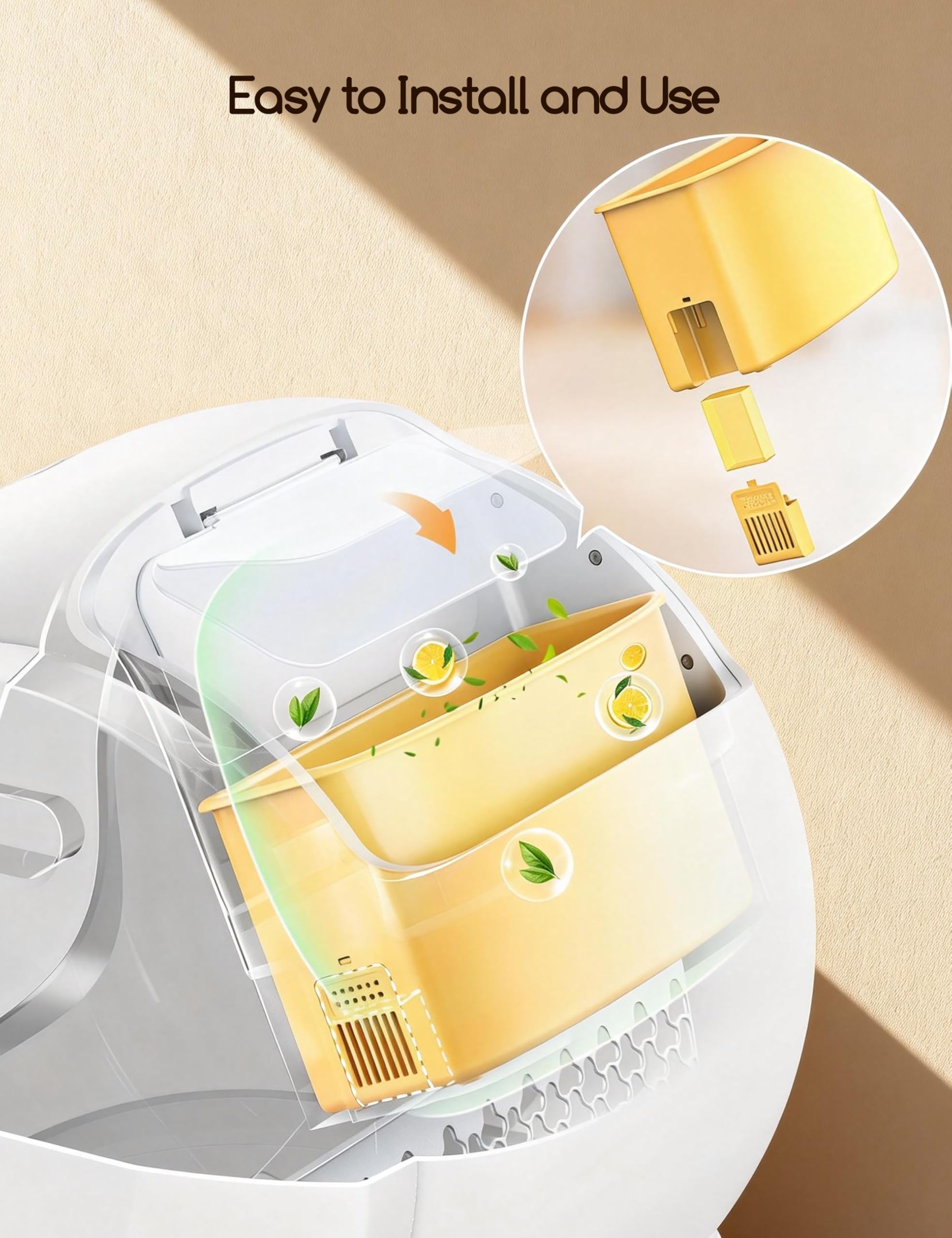 Meowant Desodorisant Litière – Fraîcheur durable sur 30 jours par pièce.