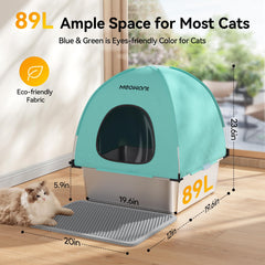 Ensemble Meowant 3-en-1 avec tente et couvercle pour flexibilité