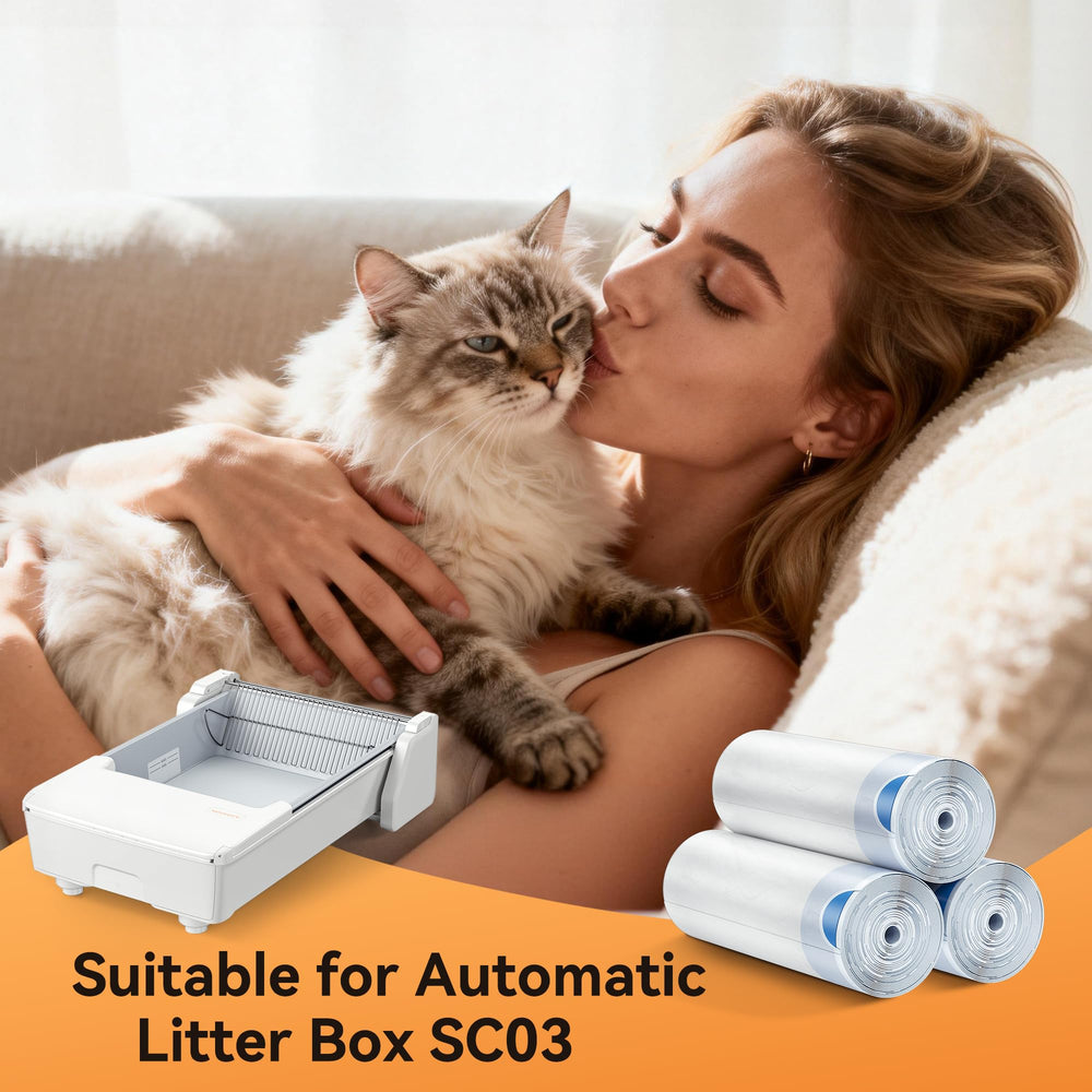 Meowant SC03 liner – packaging économique avec 3 rouleaux