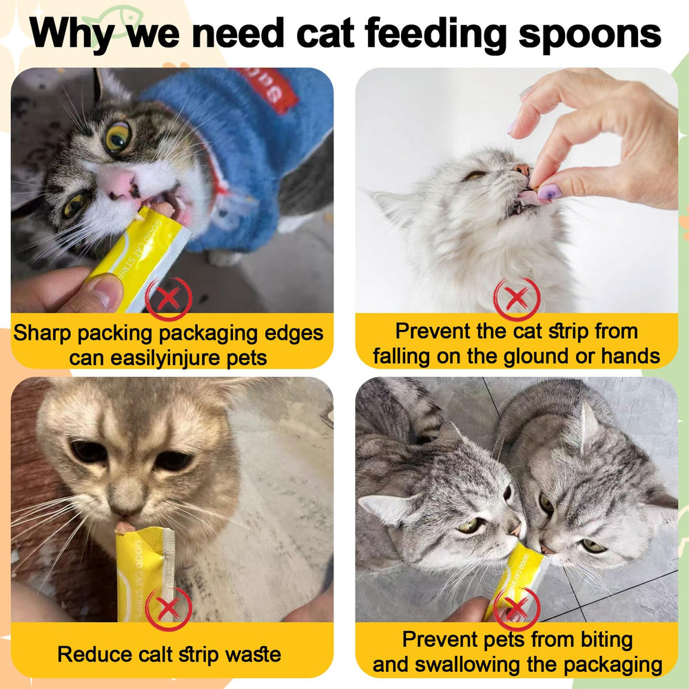 MeowAroma cuillère-distributeur pour petits compagnons, pratique en déplacement