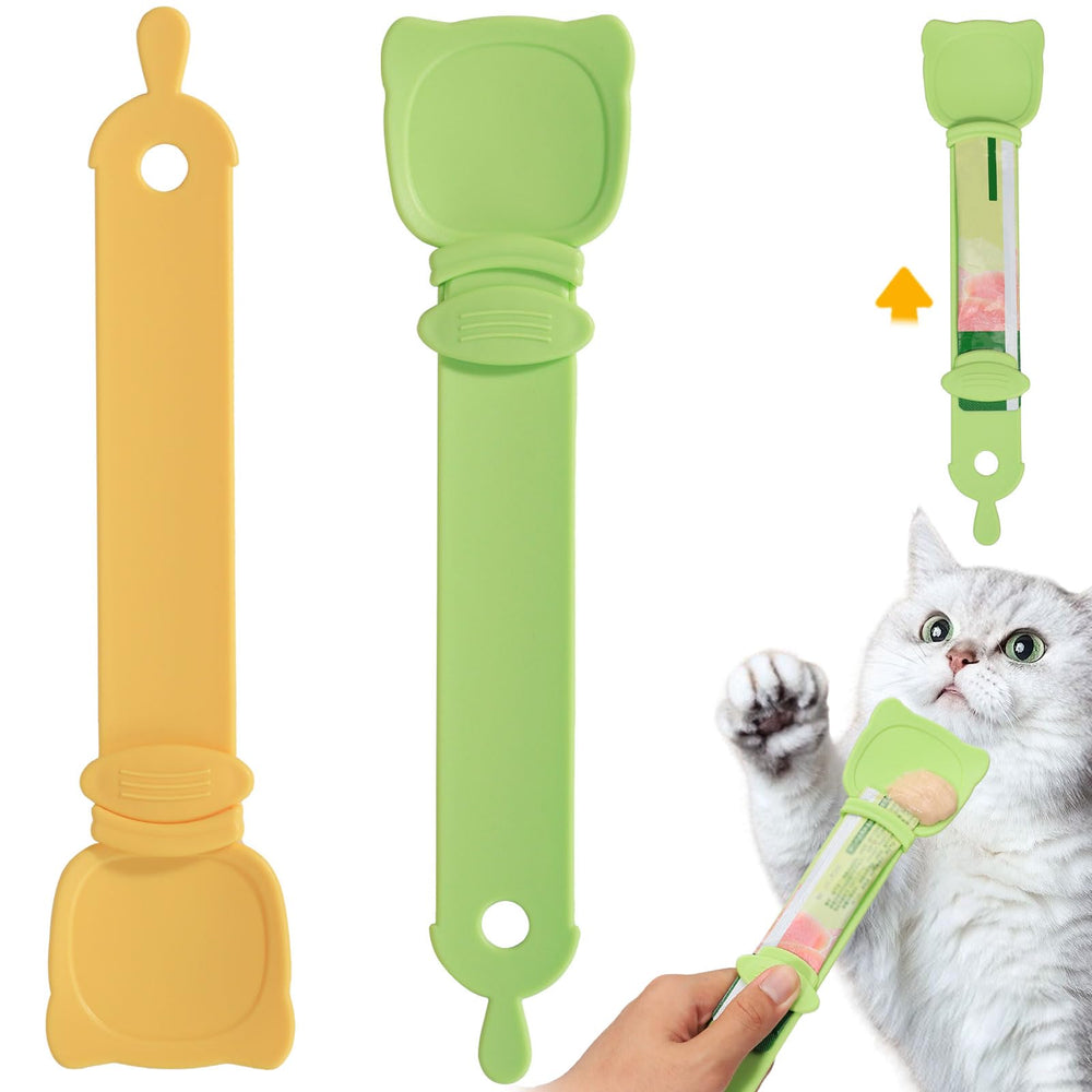MeowAroma cuillère-distributeur chat purée, portions précises sans gaspillage