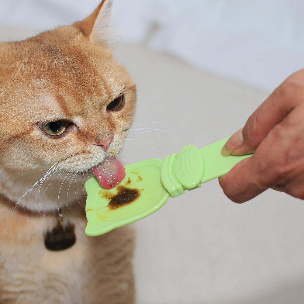 MeowAroma distributeur chat rangement pratique, trou de suspension intégré