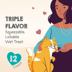 MEOWEE Savory Spoonables: emballage pratique, dosages simples sans gâchis.