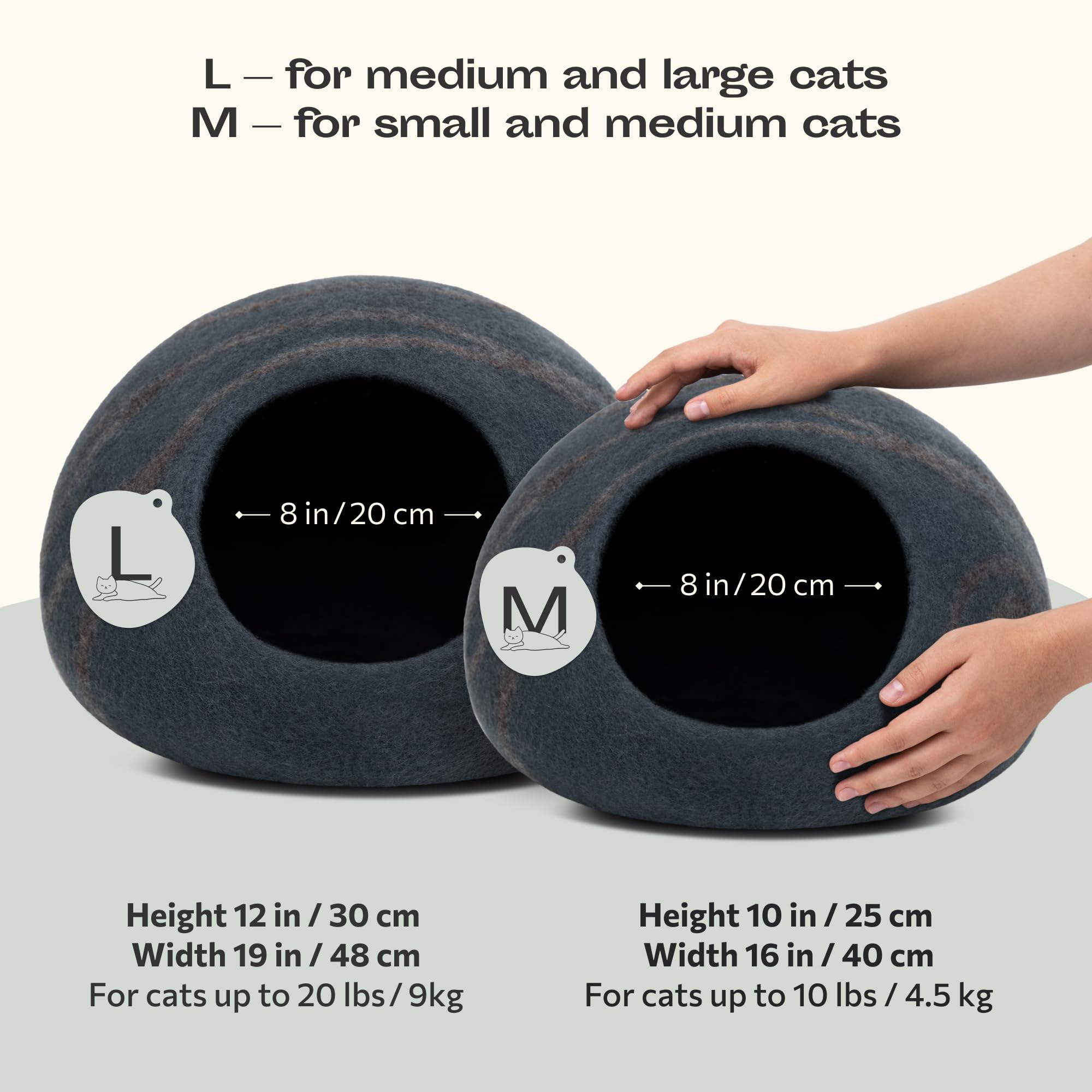 MEOWFIA Cave chat intérieur cosy – vue intérieure douce et confortable