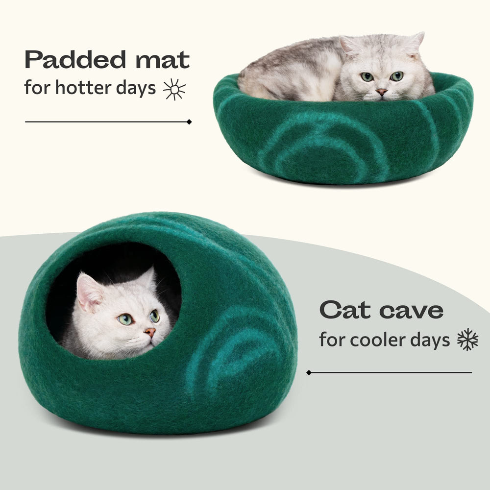 MEOWFIA Grotte pour chat Design sobre: intégration discrète au décor.