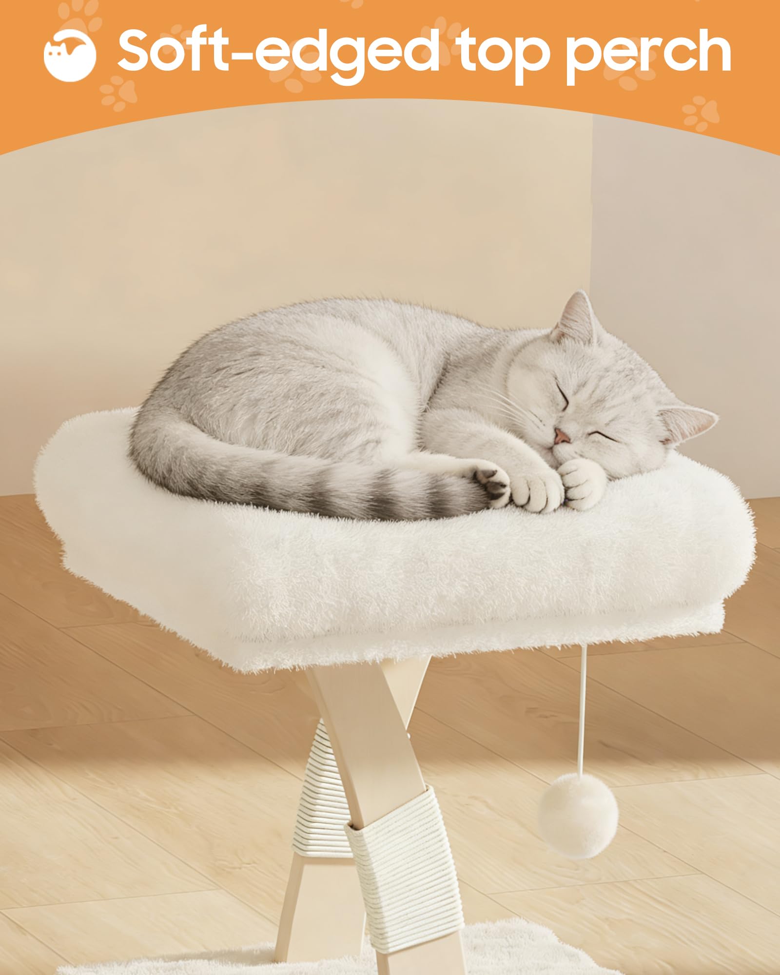 MeowHomm base large, stabilité maximale pour les jeux énergiques.