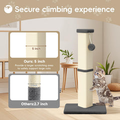 MeowHomm Griffoir Sur Peluche Douce: toucher confortable pour des sessions de jeu calmes.