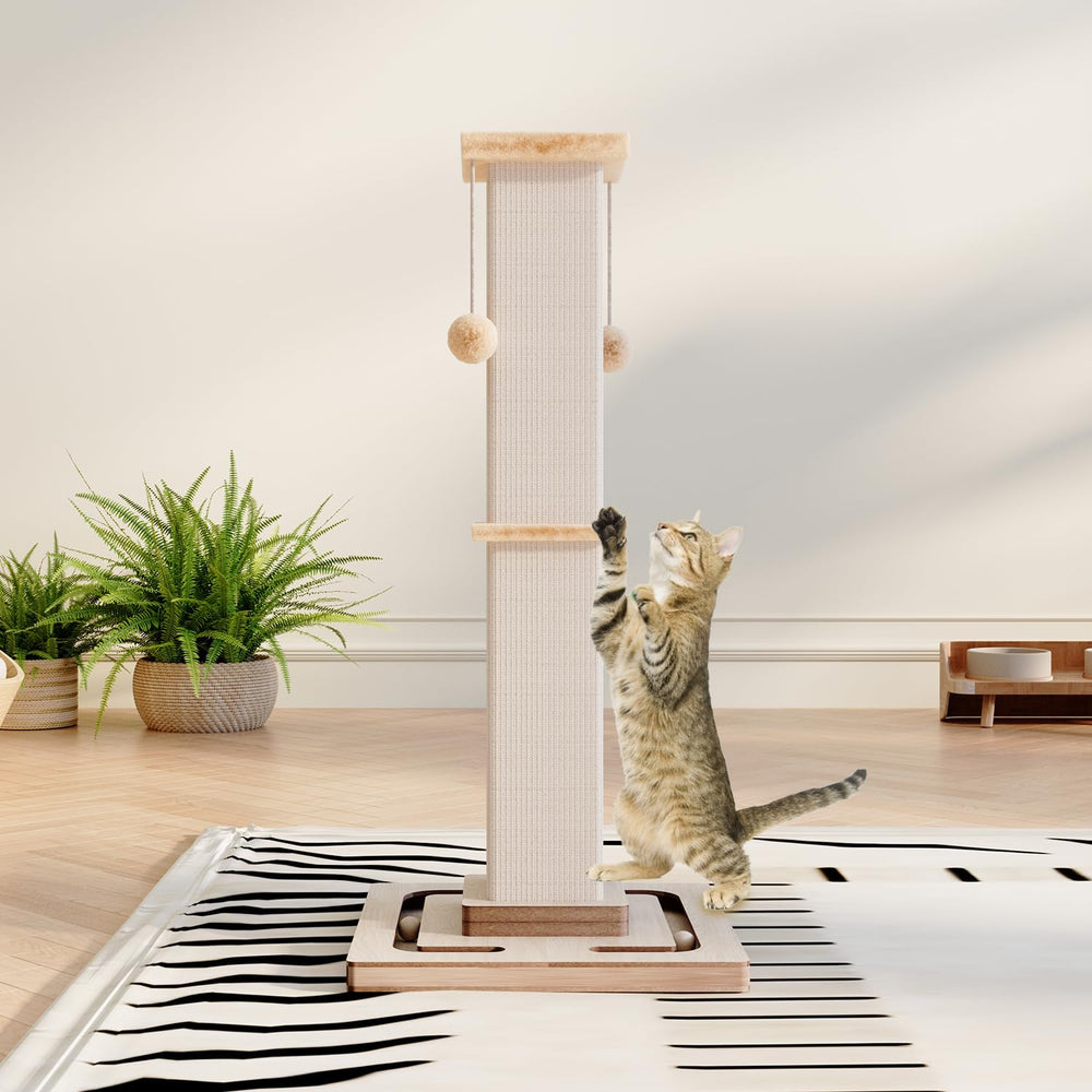 MeowHomm protège les meubles en dirigeant le griffage vers l’espace dédié.