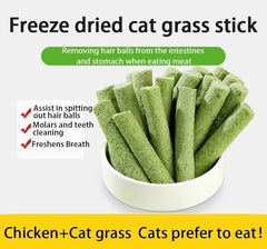 Meowly – Bâtons d’herbe pour chat – Prêt à servir: greens frais et pratiques à offrir au quotidien.