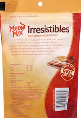 Meow Mix friandises chat texture douce, idéal pour récompenser.