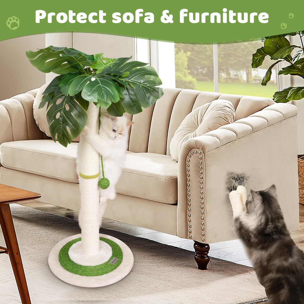 Meowoou Poteaux Sisal Griffage Chat: solution durable pour affirmer les griffades