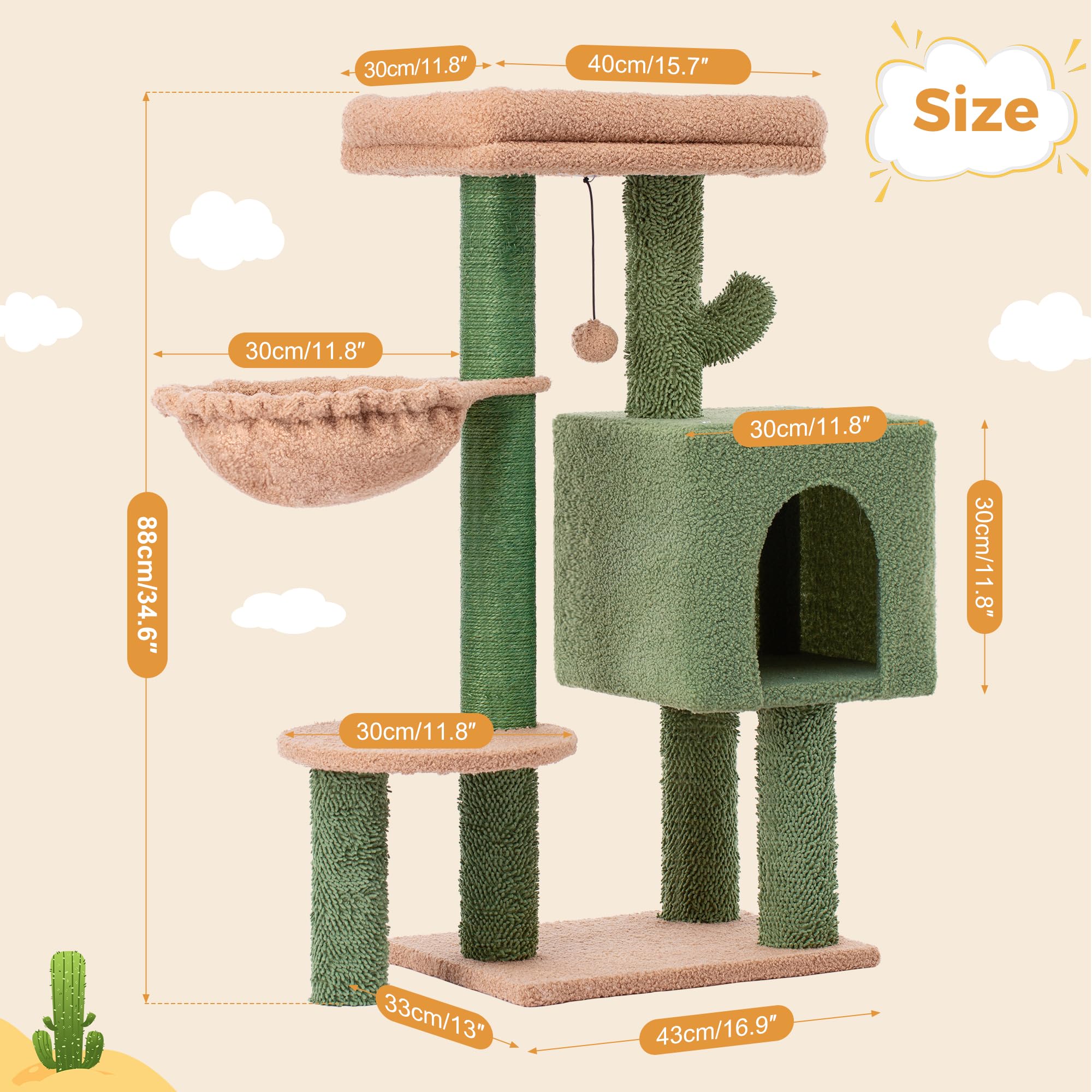 Meowrista poste griffage sisal, protège les meubles et favorise les étirements.