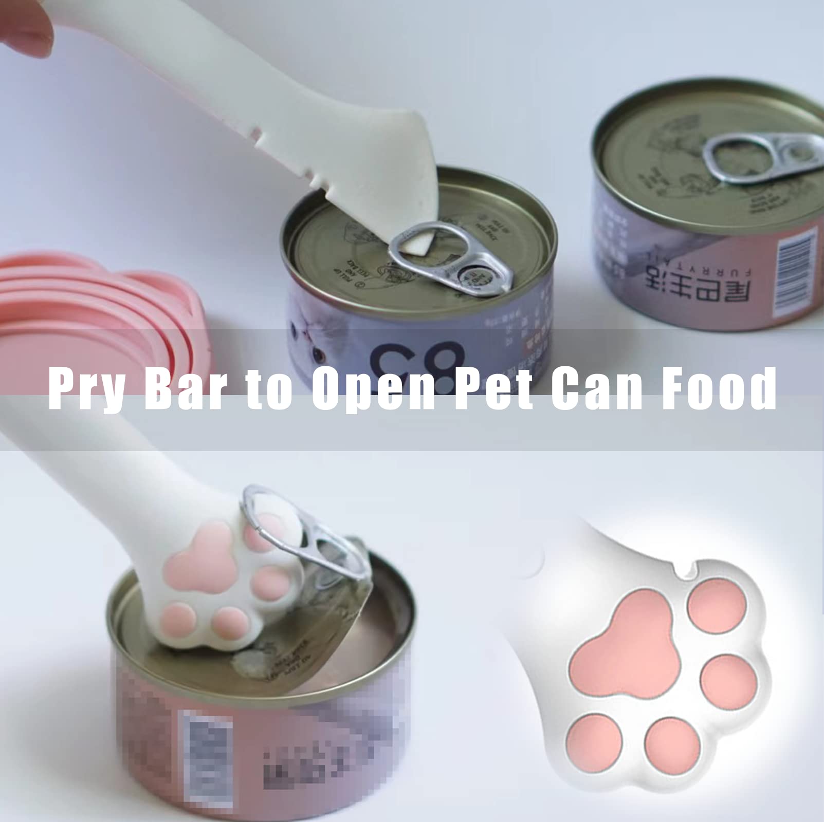 Couvercle silicone gris Meow&Woof pour boîtes, durable et réutilisable.
